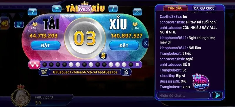 Tài xỉu MD5 giúp đảm bảo tính minh bạch và công bằng của kết quả chơi